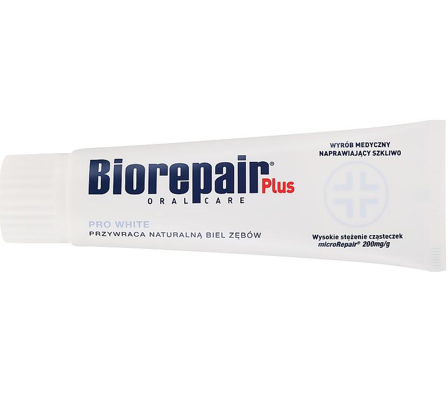 Зубная паста Plus Pro White отбеливающая Biorepair 75 мл (8017331055380) - фото 2