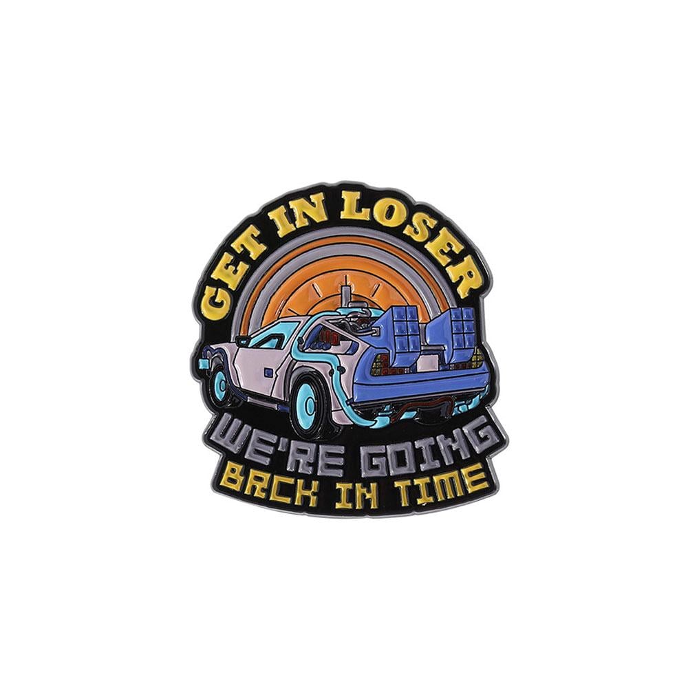 Значок Back to the Future (NS0080_2) Значок Back to the Future (NS0080_2)