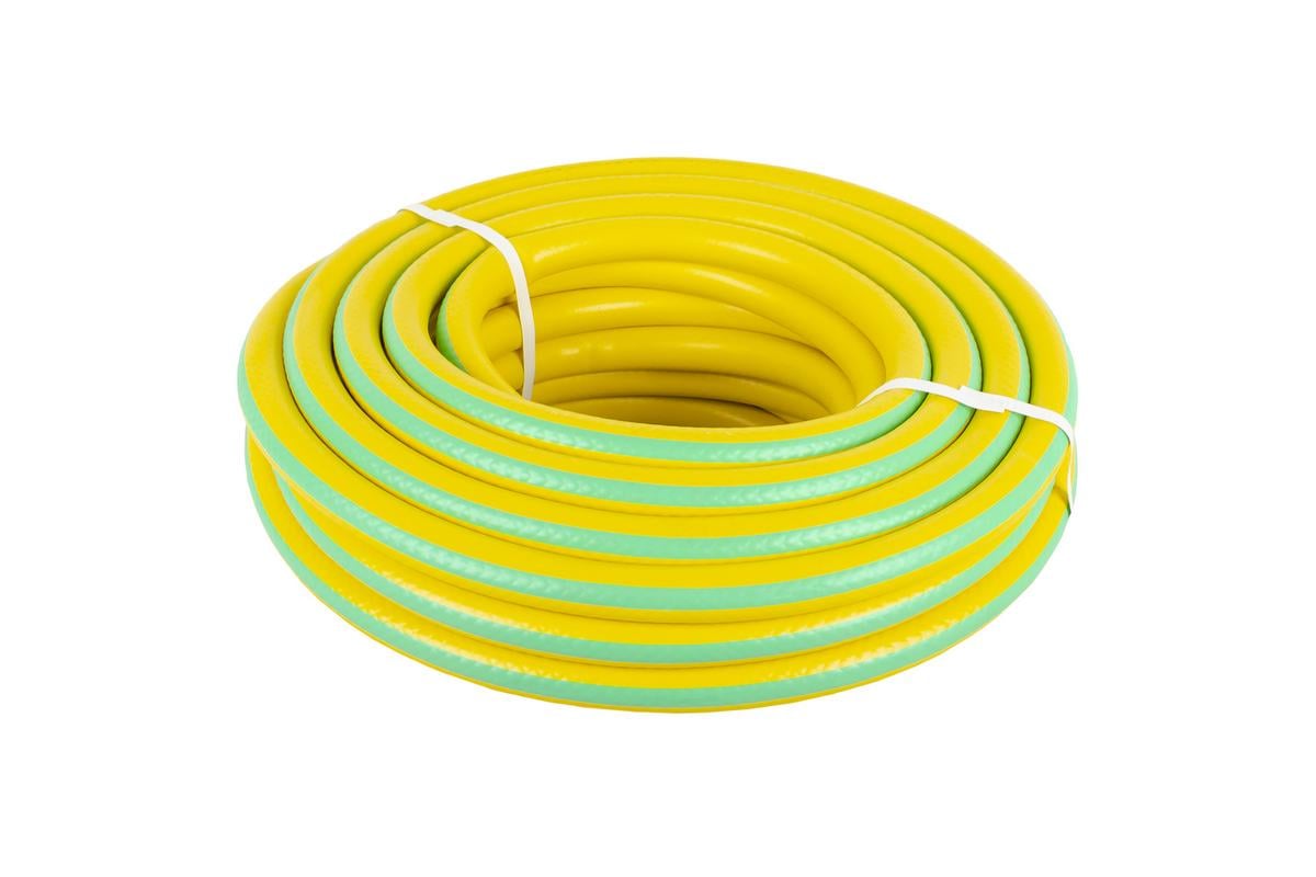 Шланг садовий для поливу MasterTool FLOWER 3/4" 15 м Жовтий (92-1040)