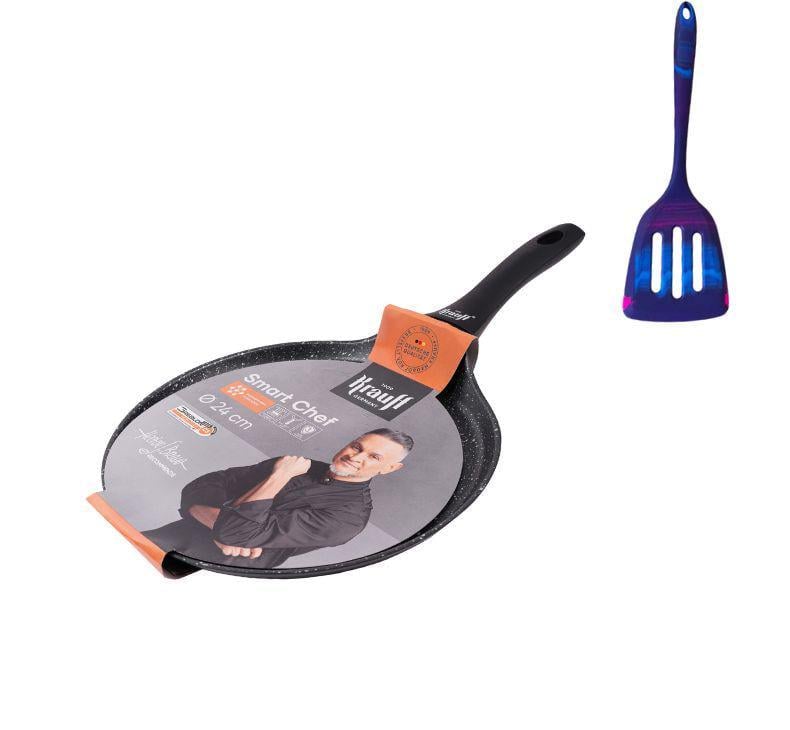 Сковорода для млинців Krauff Smart Chef 24 см з лопаткою (28246)