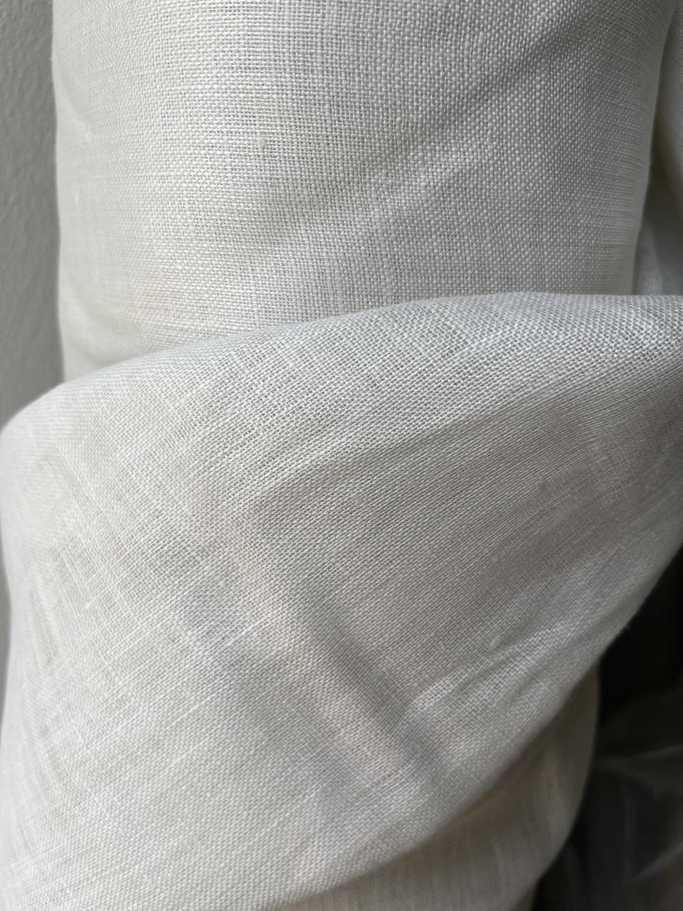Ткань натуральная Linen Plus 100% лен марля Молочный 759 - фото 2 Ткань натуральная Linen Plus 100% лен марля Молочный 759 - фото 2