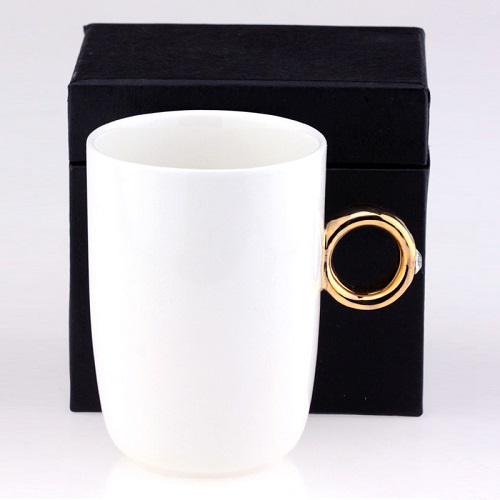 Чашка керамическая Golden ring Stenson TD00506 350 мл Белый (543953)