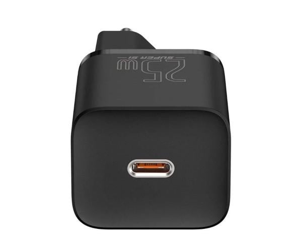 Пристрій зарядний мережевий Baseus Super Si TZCCSUP-L01 Type-C/Type-C 25W 3,0A 1 м Black - фото 2