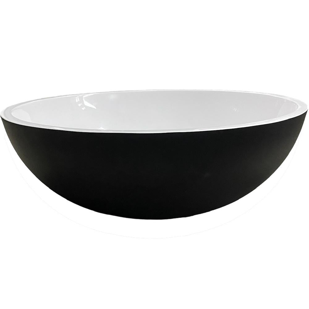 Умывальник накладной Adamant Kreis KREIS 420 black-03 420x420x150 мм Черный (215242)