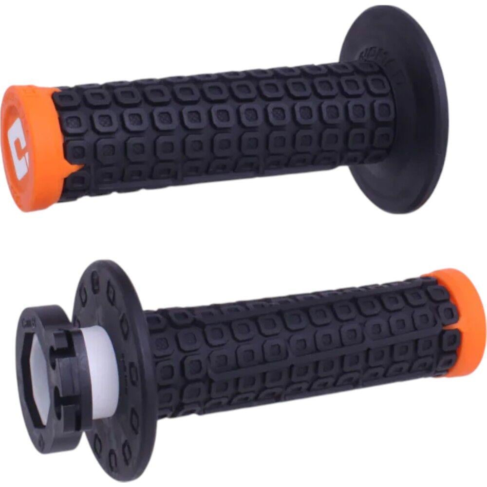 Грипси мото NOMAD V2 Lock-On Off-Road Grip Black/Orange