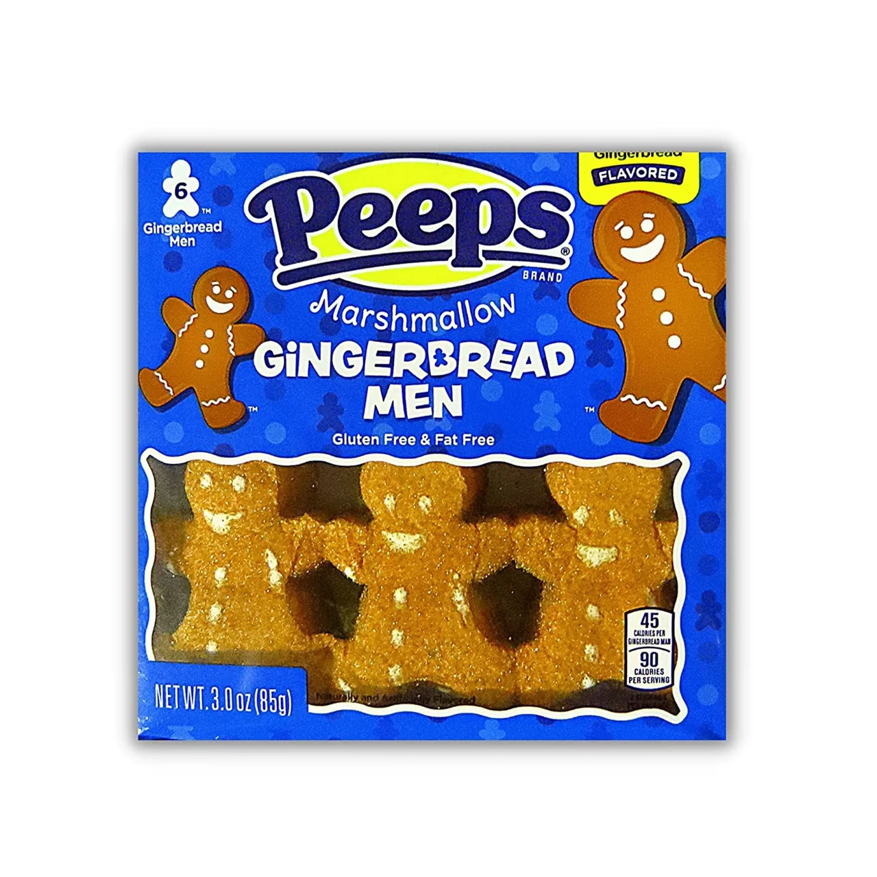 Маршмелоу новогодняя Peeps Gingerbread 6st 85 г (2049948297)