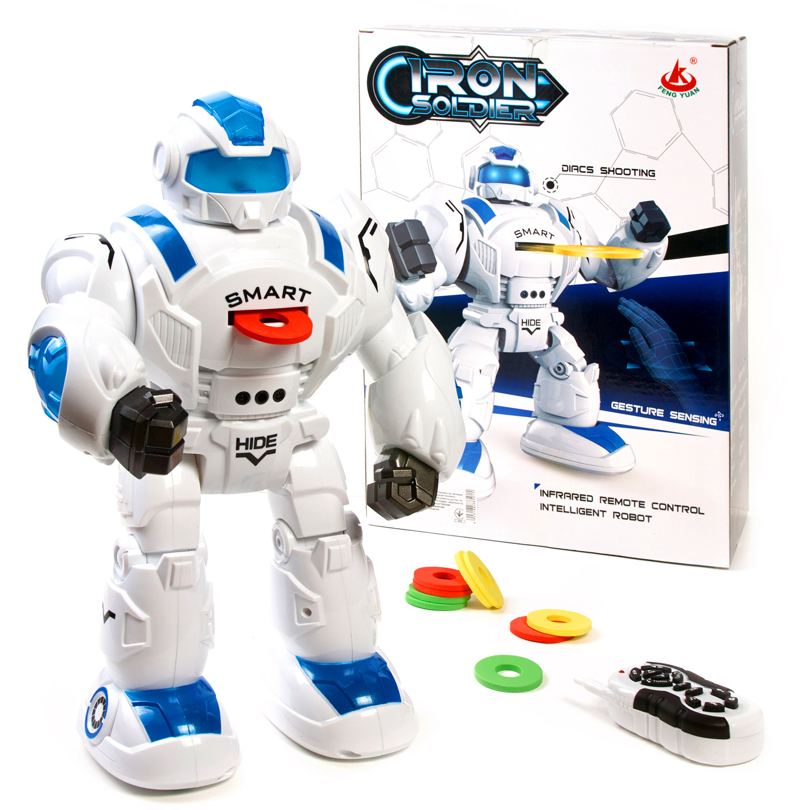 Робот интерактивный Iron Soldier на батарейках