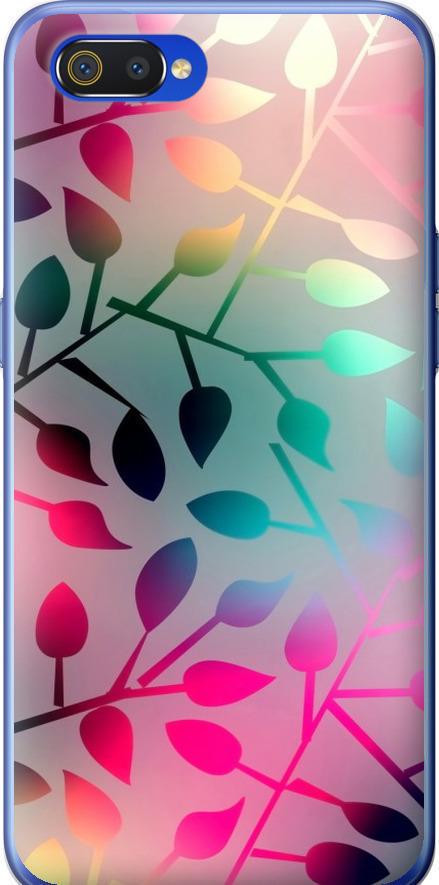 Чехол на Realme C2 Листья (2235t-1852-42517)