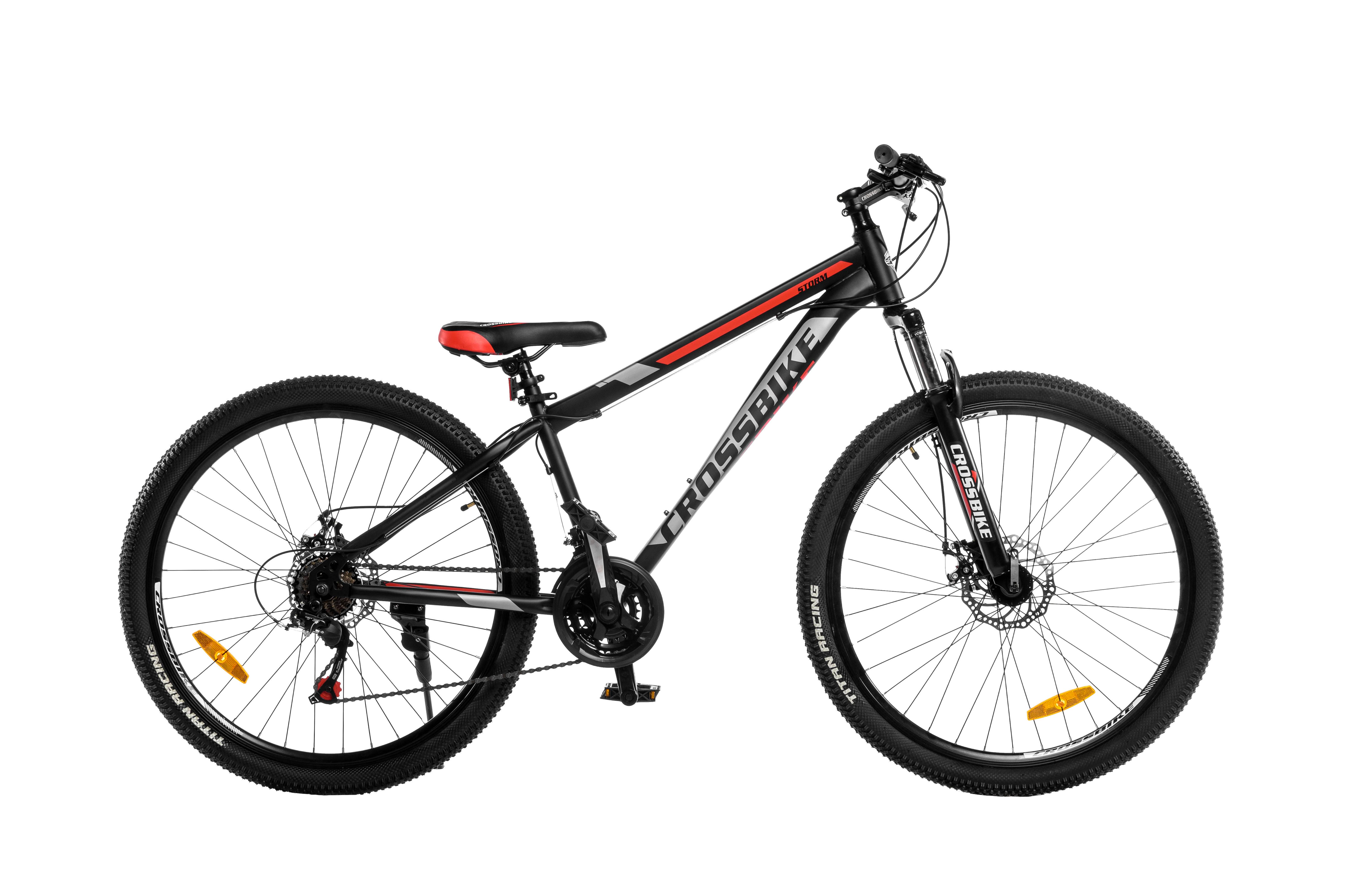 Велосипед CrossBike Storm 27"15" Черно-красный