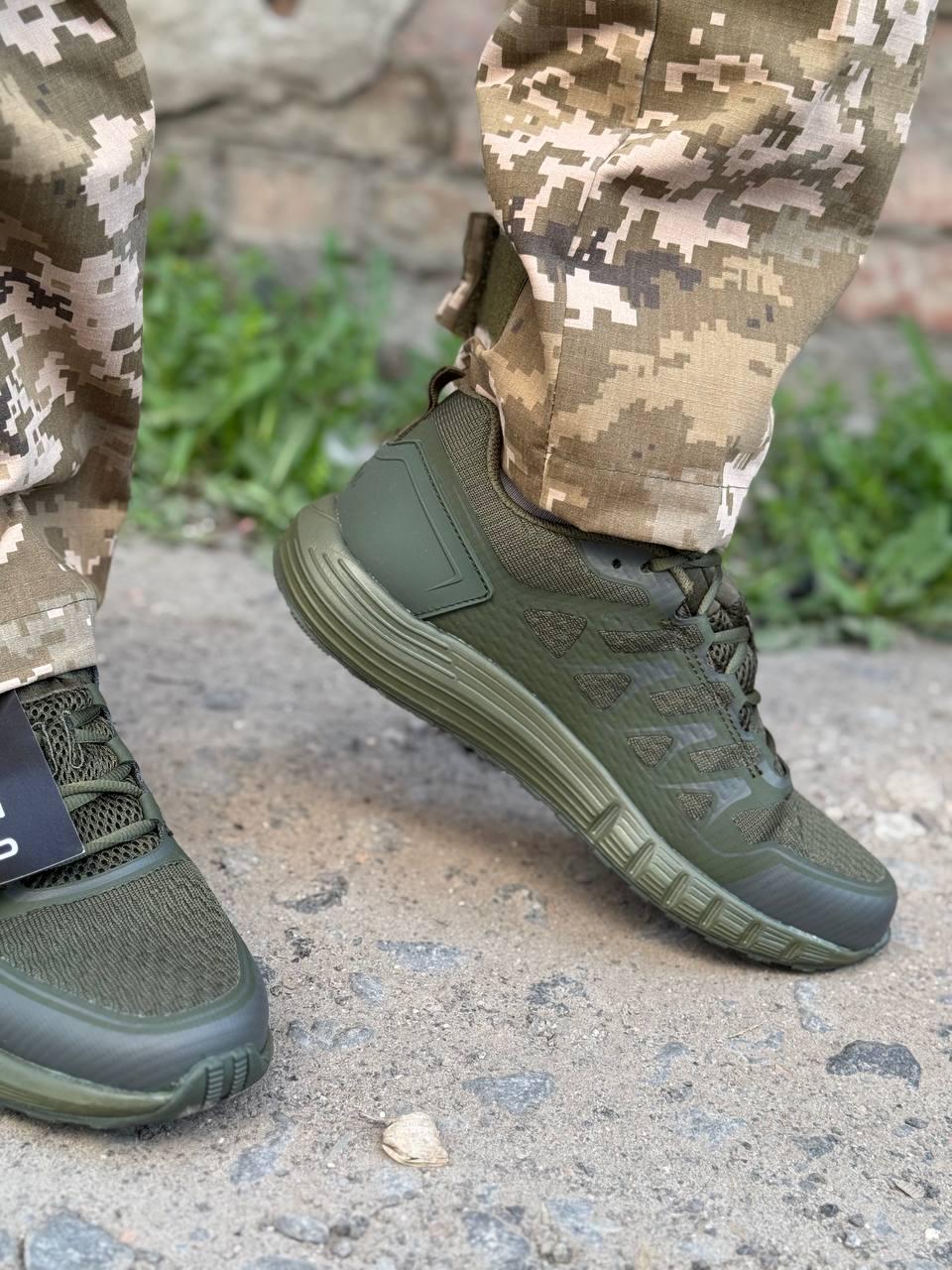 Кросівки літні 4.5.0. р. 45 Олива (0946-45) - фото 6