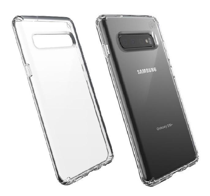 Чехол прозрачный противоударный Speck Presidio Clear для Samsung Galaxy S10 Plus