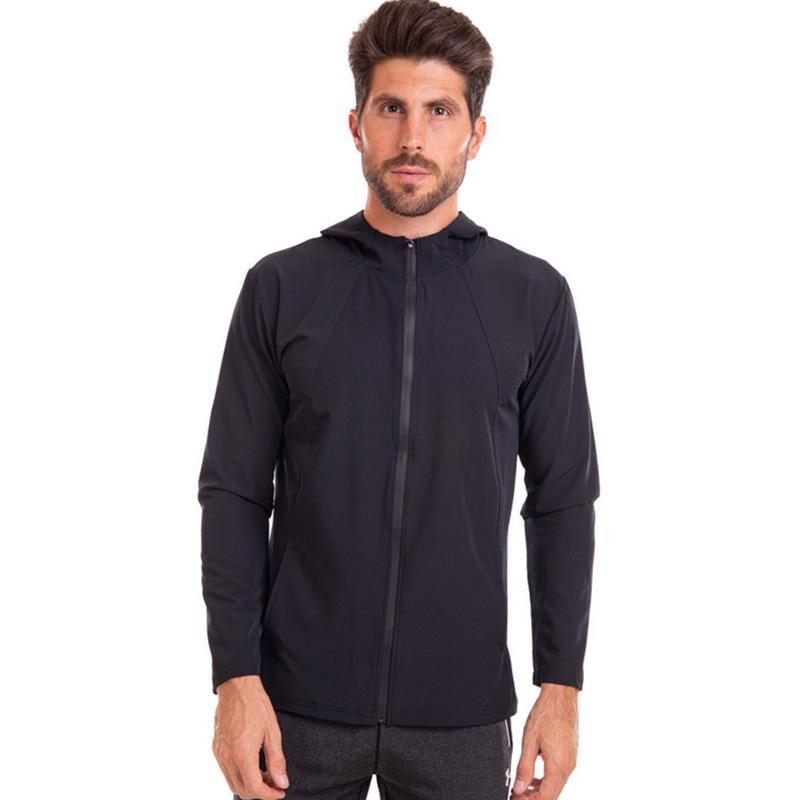 Кофта спортивная UAR CO-5577-BK на молнии с капюшоном M Черный (06508348)