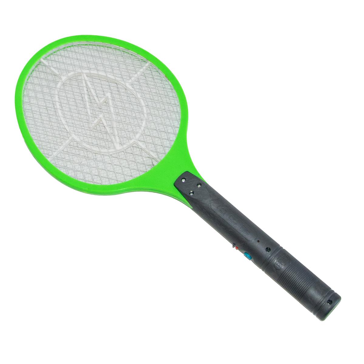 Мухобойка электрическая на аккумуляторе белая молния Зеленый (1000503-Green-2)