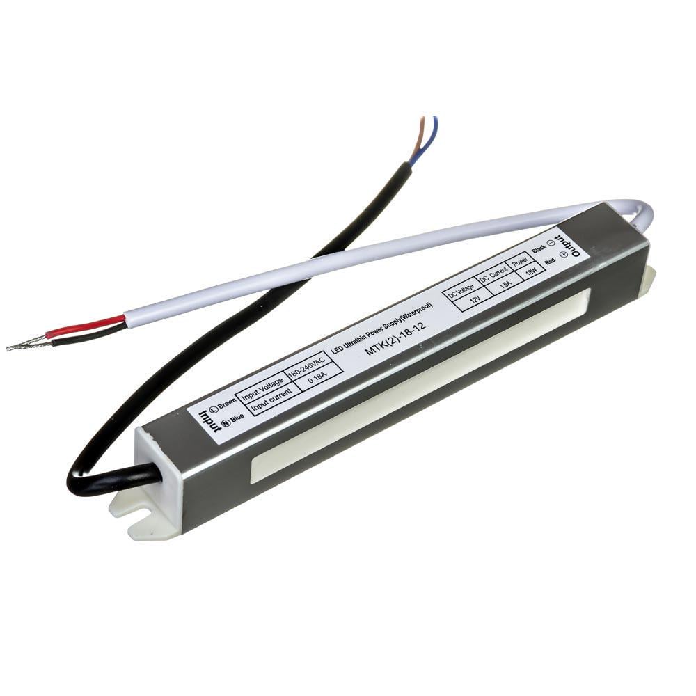 Блок питания LED AVT Slim 12V 1,5A 18 Вт IP65 (1013363)