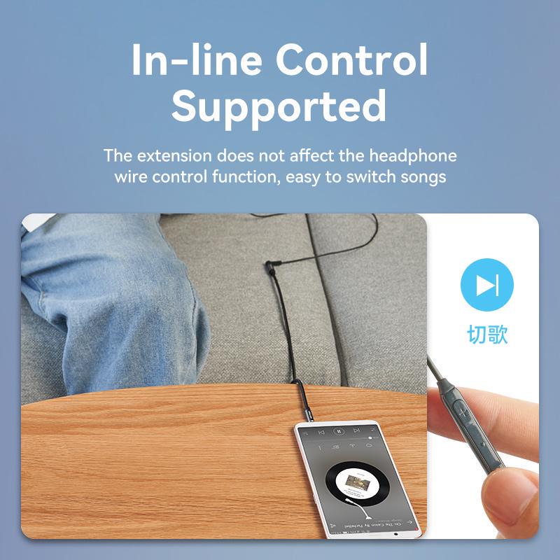 Кабель Vention 3.5мм minijack-3.5мм minijack стерео AUX 4-пиновый TRRS 1,5м Черный (BHCBG) - фото 11 Кабель Vention 3.5мм minijack-3.5мм minijack стерео AUX 4-пиновый TRRS 1,5м Черный (BHCBG) - фото 11