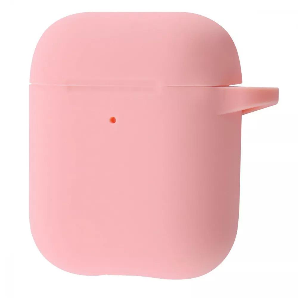 Чехол для наушников Silicone Case for AirPods 1/2 Pink (589804)