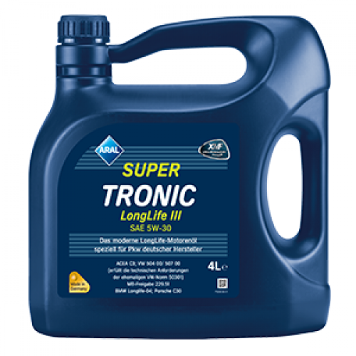 Моторное масло ARAL Super Tronic K 5W-30 4 л (15F476) Моторное масло ARAL Super Tronic K 5W-30 4 л (15F476)