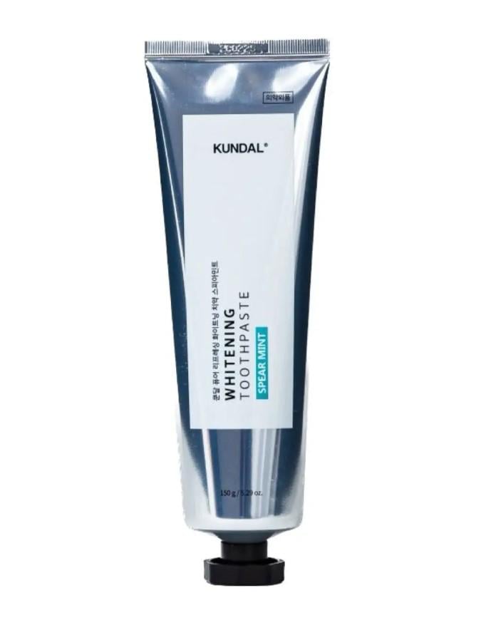 Зубна паста відбілююча Kundal Pure Refreshing Whitening Toothpaste Spear Mint 150 г (809693253562)