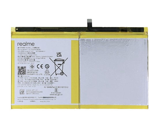 Аккумулятор-батарея Realme Pad X RMP2107/2108 BLT005 (9471324)