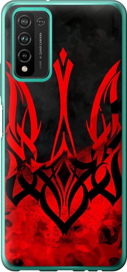 Чехол на Huawei Honor 10X Lite Герб Украины v2 (5312u-2198-42517)