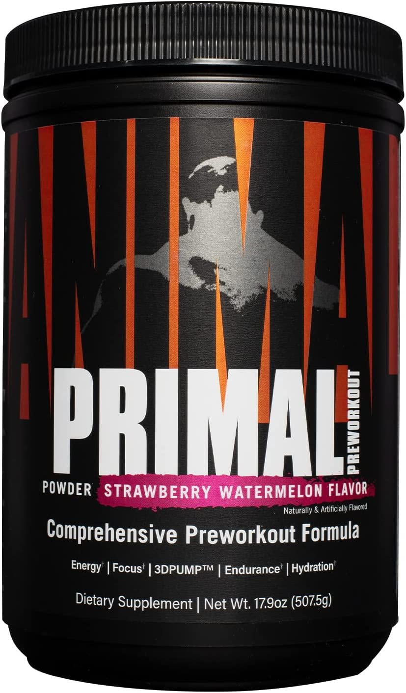 Комплекс предтренеровочный Universal Nutrition Animal Primal Powder Pre workout Strawberry Watermelon 507,5 g