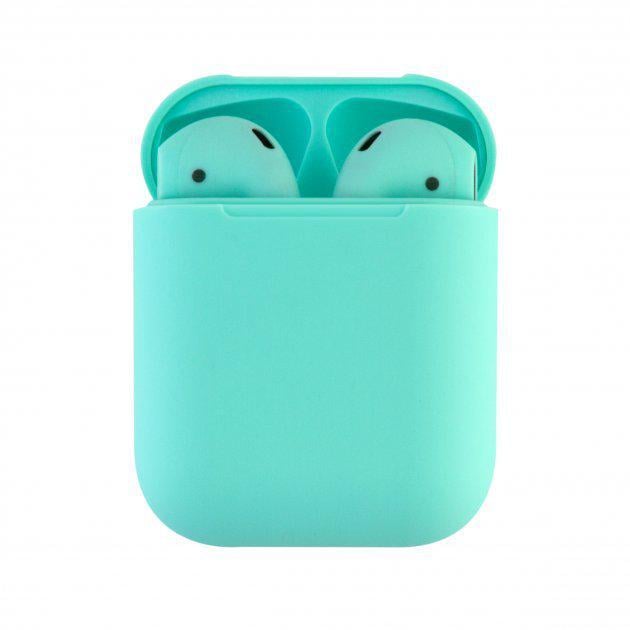 Наушники беспроводные tws AURA i12 Turquoise