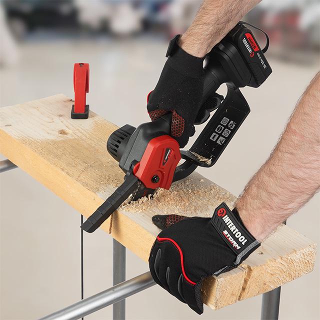 Пилка ланцюгова акумуляторна 20 В шина 10 см 4 м/с, без ЗП та АКБ - фото 13 Пилка ланцюгова акумуляторна 20 В шина 10 см 4 м/с, без ЗП та АКБ - фото 13