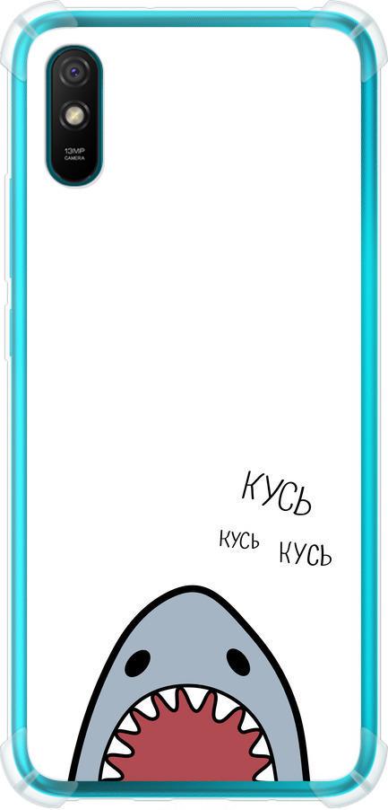 Чехол на Xiaomi Redmi 9A Акула (4870sp-2034-42517)