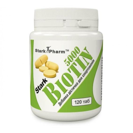 Биотин Stark Pharm Biotin 5000 120 Tabs