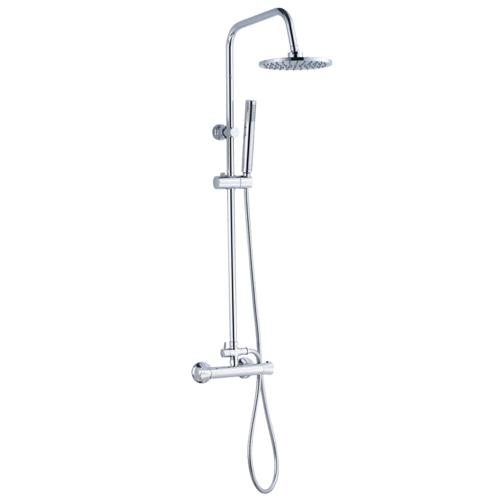 Душевая система с термостатом Corso Piave 9663400 Хром (223628)