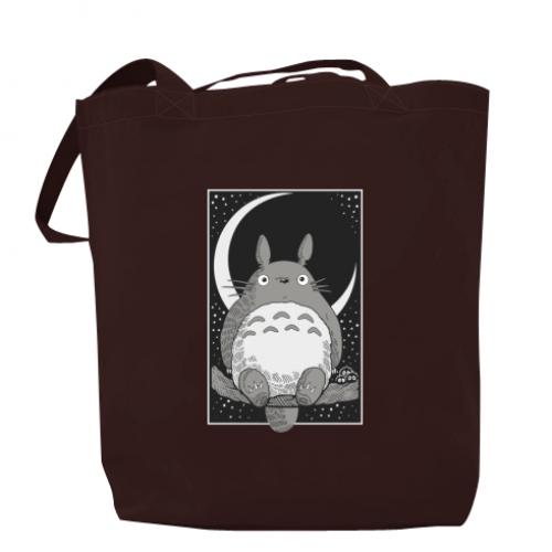 Шоппер My Neighbor Totoro 37x41 см Шоколадный (14428481-12-187156)