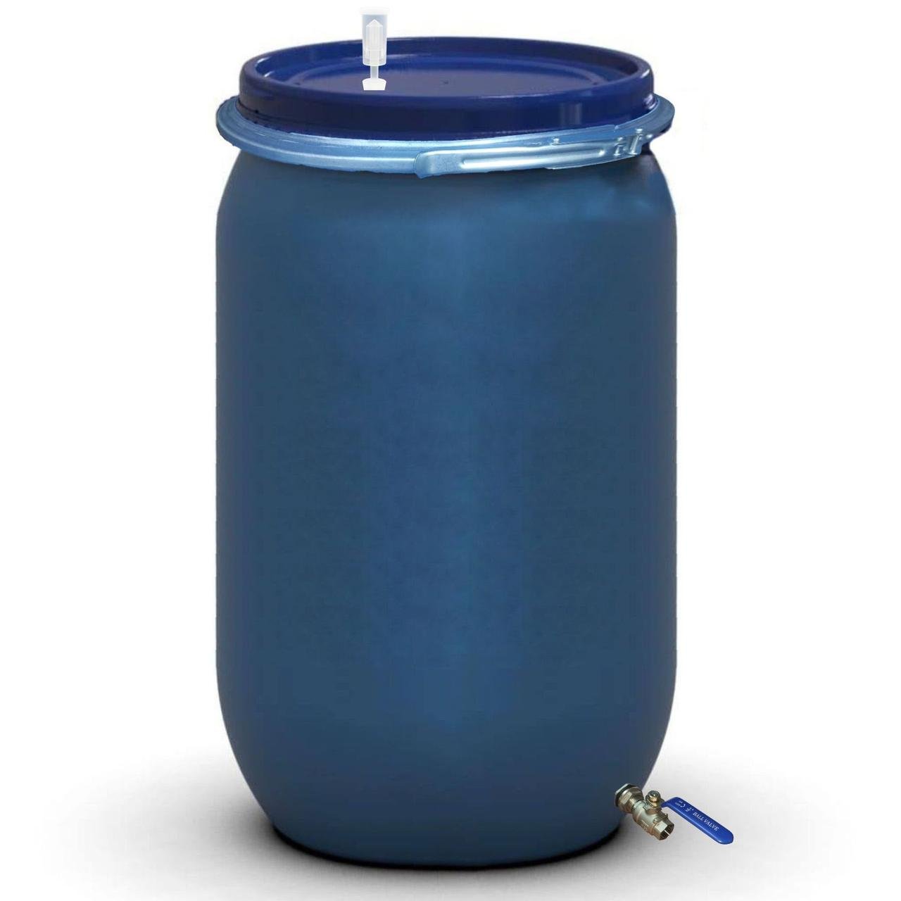 Бочка для брожения Litolan с гидрозатвором U металлическим хомутом и краном 1/2" из нержавеющей стали AISI 304 230 л (2703122М) - фото 1 Бочка для брожения Litolan с гидрозатвором U металлическим хомутом и краном 1/2" из нержавеющей стали AISI 304 230 л (2703122М) - фото 1
