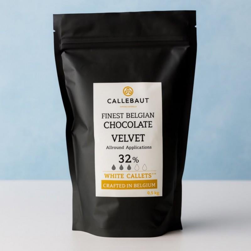 Шоколад белый Callebaut Velvet 32% 0,5 кг (11187)