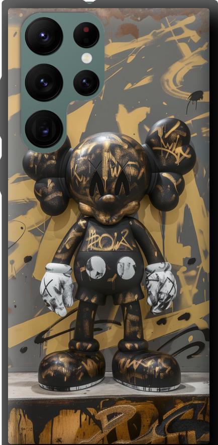 Чехол на Samsung Galaxy S22 Ultra Bronze kaws (6097b-2500-42517)