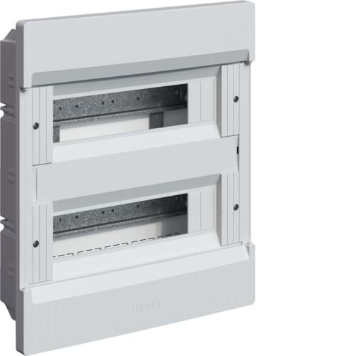 Щит врезной Hager Cosmos 2 ряда 24 модуля без двери (VR212NE)