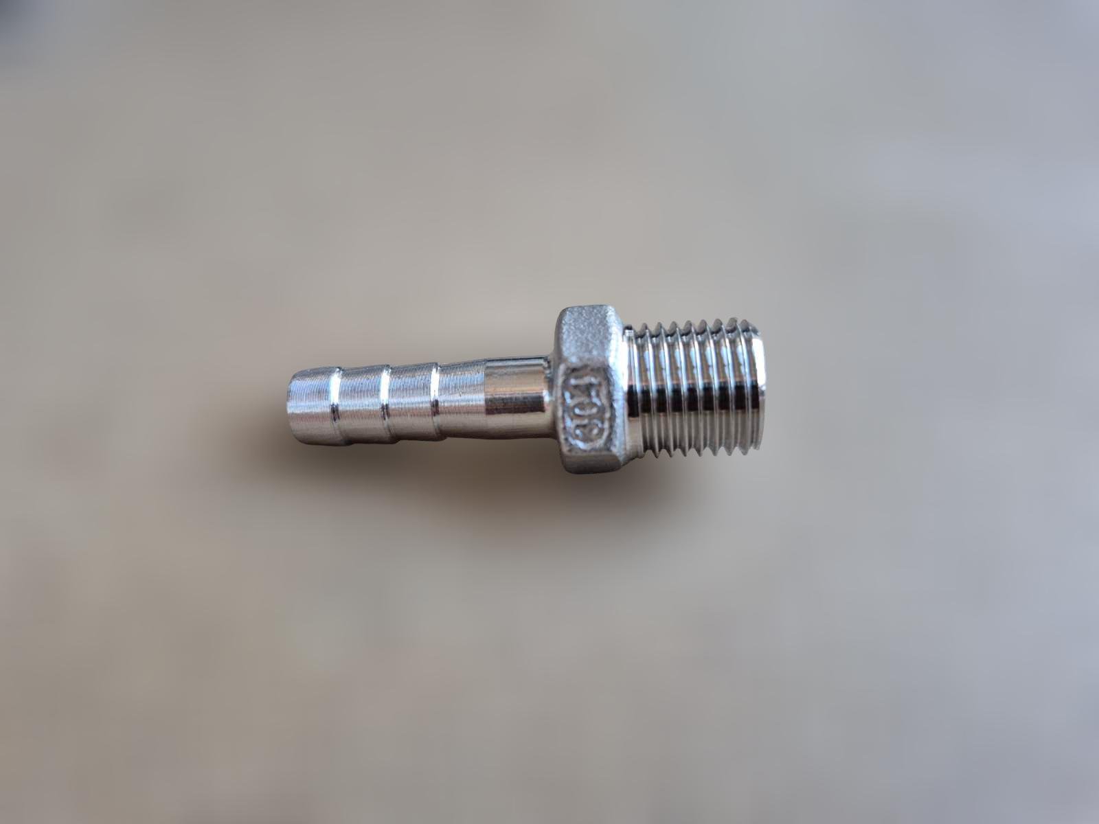 Штуцер шланговий різьбовий DN8 AISI304 BSPP Class-150 ялинка н/ж сталь ЗР 8 мм 1/4" (29203249) - фото 9 Штуцер шланговий різьбовий DN8 AISI304 BSPP Class-150 ялинка н/ж сталь ЗР 8 мм 1/4" (29203249) - фото 9