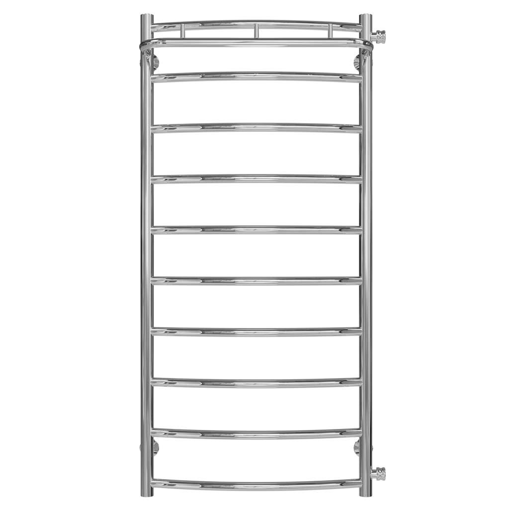 Полотенцесушитель водяной Deffi Классик N П10 боковое правое подключение нержавеющая сталь 500х1100 мм Хром (C.KN.110.50.10.C.C)