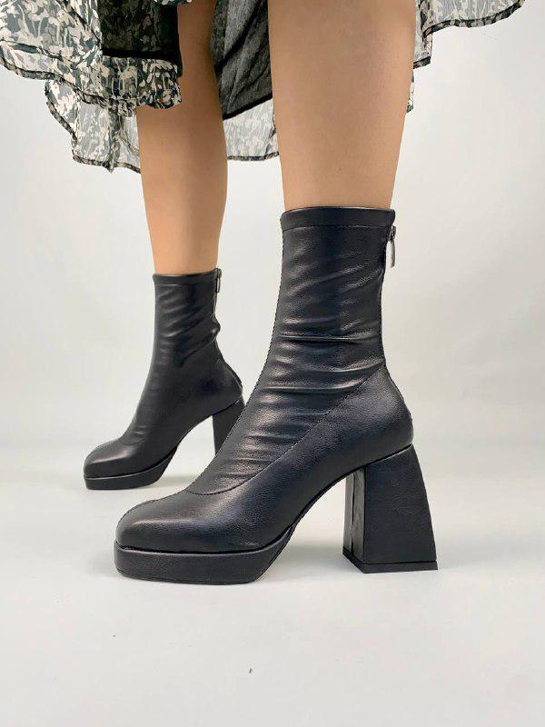 Ботинки женские демисезонные р. 39 Черный (9920-2д/39)