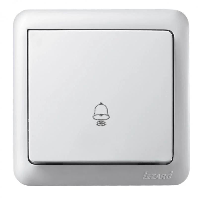 Кнопка звонка Lezard VIOLA Белый (751-0200-103)