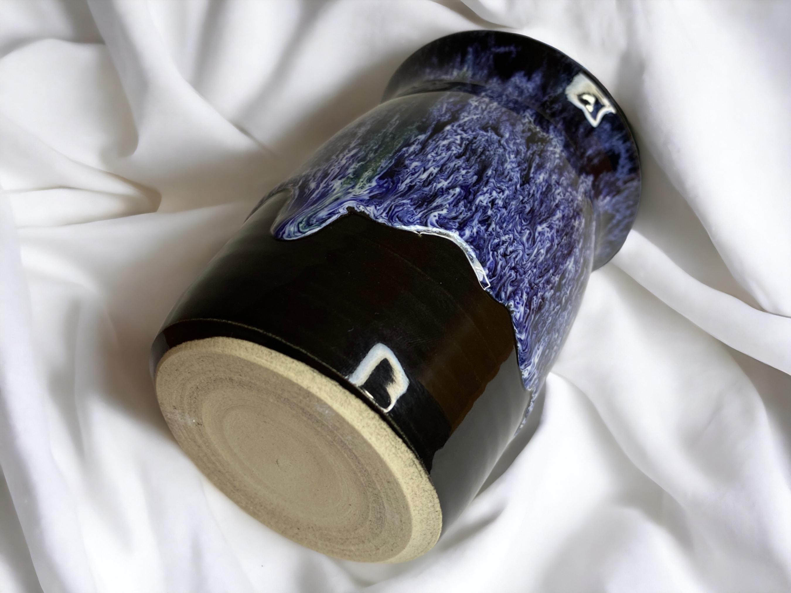 Чашка ручной работы Синий (14504580) - фото 2 Чашка ручной работы Синий (14504580) - фото 2