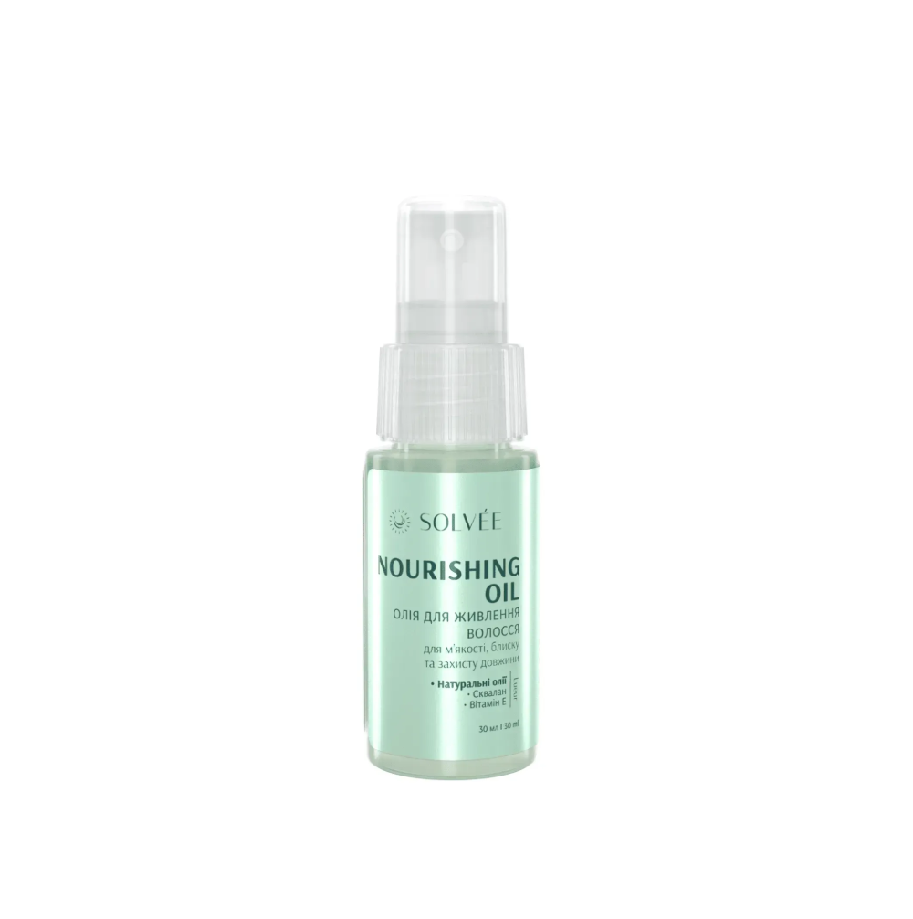 Олія для живлення волосся Solvée Lueur Nourishing Oil 30 мл Олія для живлення волосся Solvée Lueur Nourishing Oil 30 мл