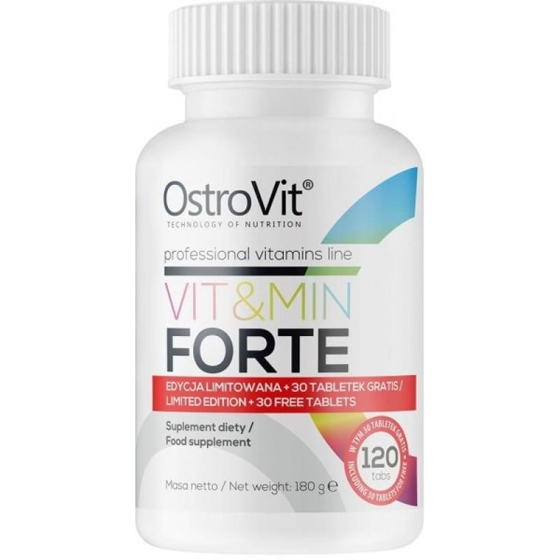 Вітамінно-мінеральний комплекс OstroVit Vit&Min FORTE 120tabs