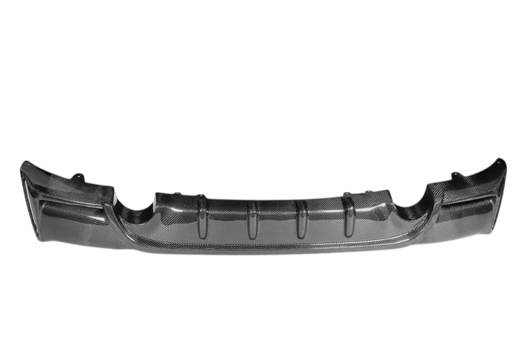 Диффузор заднего бампера DDCarbon V4 для F22/F23 M Sport для BMW 2 серия F22/23 2014-2021 гг. натуральный карбон (136887)