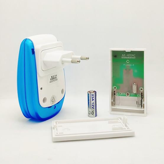 Дзвінок дверний бездротовий VOYE V009A від мережі 220V - фото 2 Дзвінок дверний бездротовий VOYE V009A від мережі 220V - фото 2