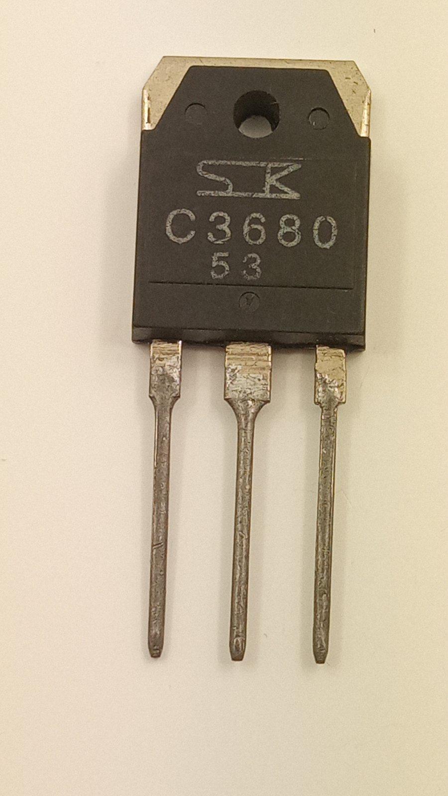 Транзистор 2SC3680 npn 800V 14A 120W TO-218 (09112)