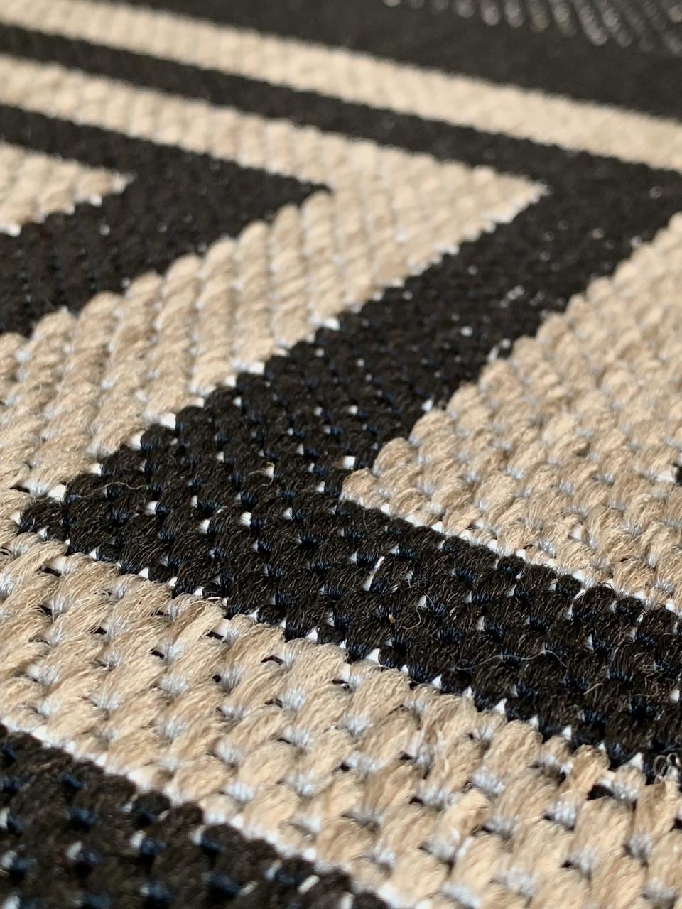 Килим безворсовий абстрактний 120х170 см Сірий (2673932463) - фото 3 Килим безворсовий абстрактний 120х170 см Сірий (2673932463) - фото 3