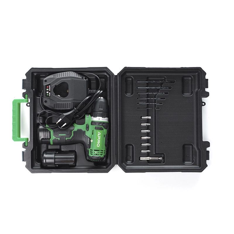 Дрель-шуруповерт Apro 12 В 1,5 А 12D 2 АКБ/ЗУ/кейс (895003) - фото 9 Дрель-шуруповерт Apro 12 В 1,5 А 12D 2 АКБ/ЗУ/кейс (895003) - фото 9