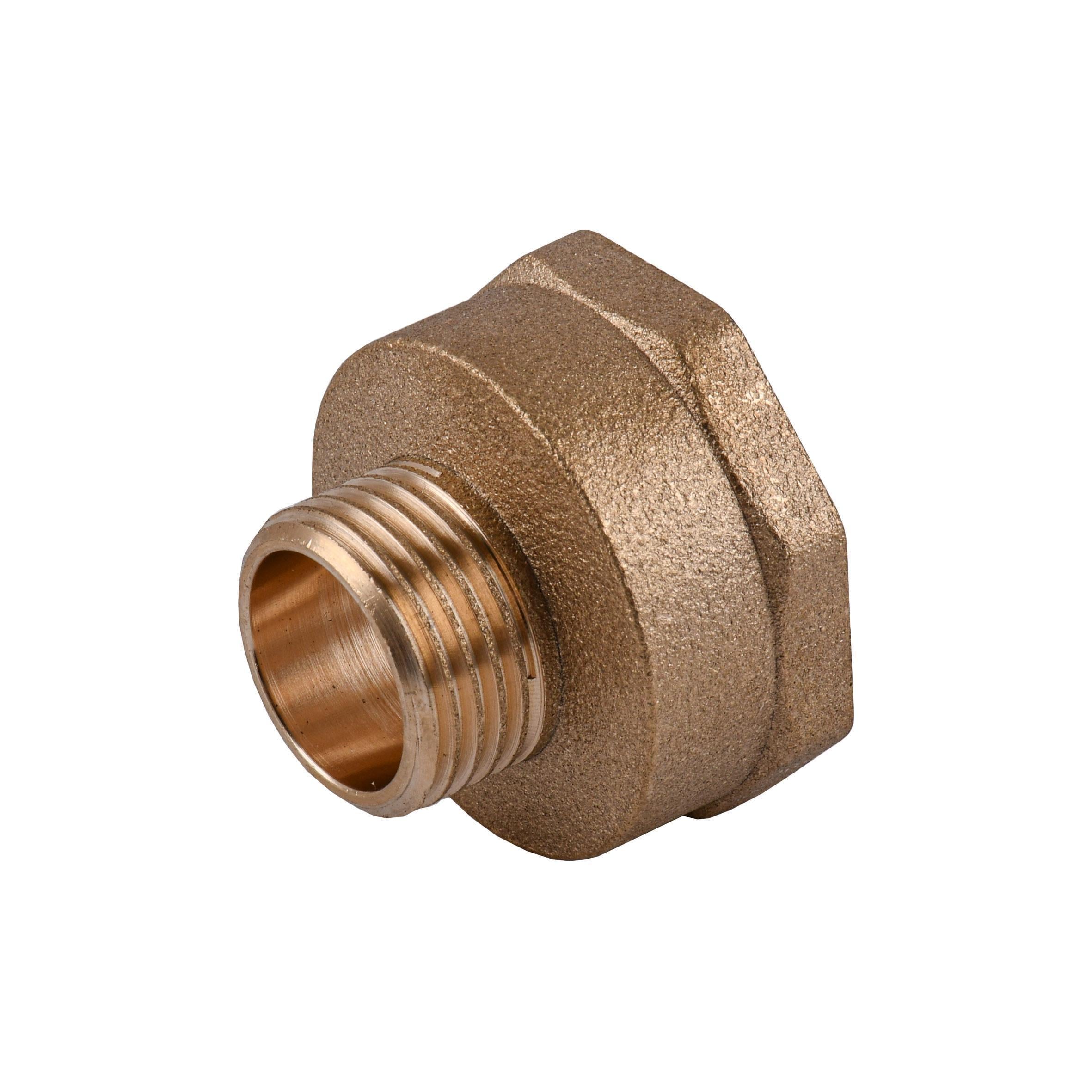 Переходник редукционный Optimum LI533S 1"x1/2"ВЗ латунный (000030984) Переходник редукционный Optimum LI533S 1"x1/2"ВЗ латунный (000030984)