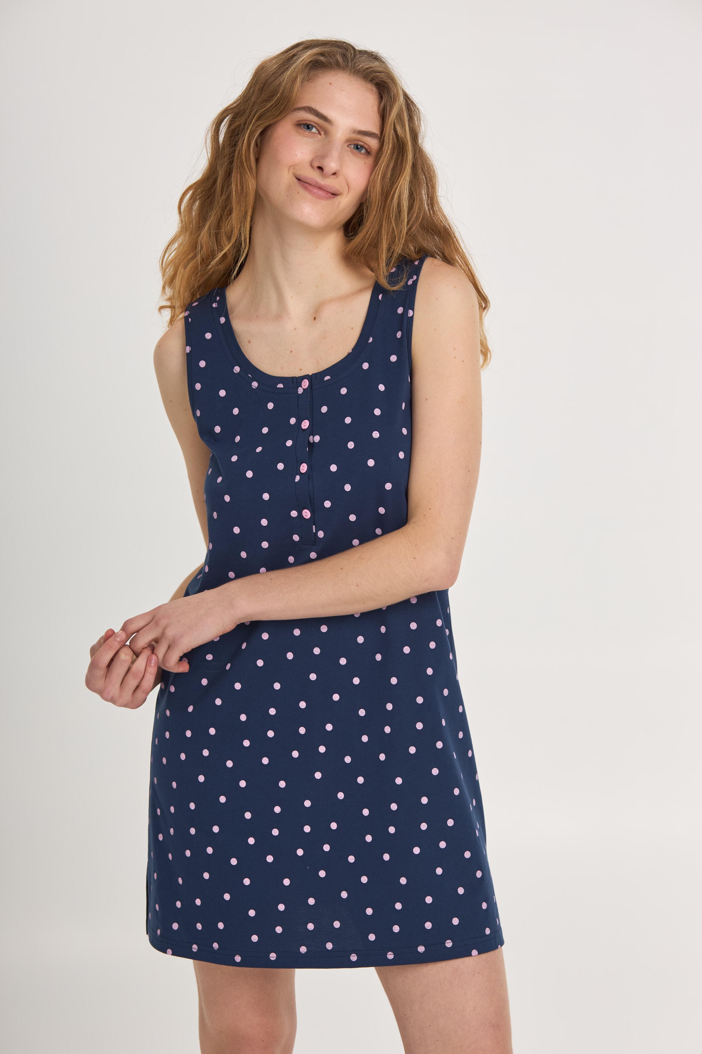 Рубашка сарафан женский Ellen Rosy Raindrops 110/30/03 L Синий