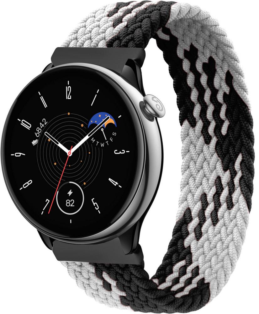 Ремінець Solo Loop Multi для Amazfit GTR Mini (135 мм) Black White (33640-1E) Ремінець Solo Loop Multi для Amazfit GTR Mini (135 мм) Black White (33640-1E)